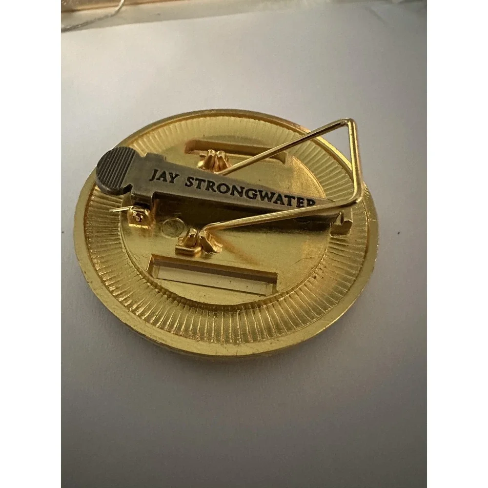 Jay Strongwater Neiman Marcus 1907-2007‎ Mini Picture Frame Green Enamel Gold